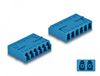 DeLOCK 87926 Adaptateur fibre optique LC/LC 1 pièce(s) Bleu