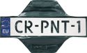 Carpoint Magnetische Kentekenplaathoes – 52x11 cm – Transparant – Tijdelijke Bevestiging – Herbruikbaar