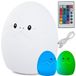 Egg Kinder nachtlampje met RGB-verlichting