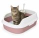 Nobleza Kattenbak met Schepje - 55 x 39 x 19 cm - Maat L - Open - Bruin