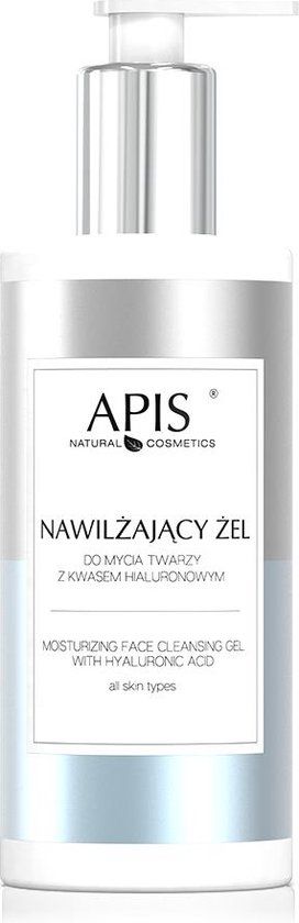 Hydraterende gezichtsgel met hyaluronzuur 300ml - Reinigingslotion voor vrouwen - Geschikt voor gecombineerde, normale, onzuivere en rijpe huid