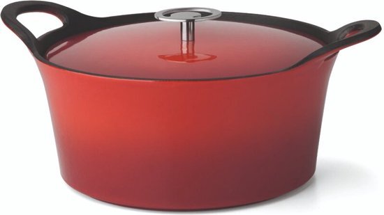 Cuisinox braadpan Rood