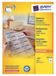 Avery 3657-200 Etiketten Wit 48,5 x 25,4 mm