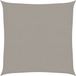 vidaXL - Voile d'ombrage - 160 g/m² - carré - 3x3 m - HDPE - gris clair
