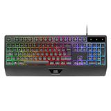 Mars Gaming MK124 Toetsenbord Gamen USB Portugees Zwart