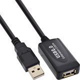 InLine 34611I USB-kabel 10 m USB A 0,48 Gbit/s Zwart