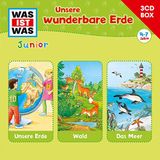 WAS IST WAS Junior 3-CD Hörspielbox. Notre terre merveilleuse