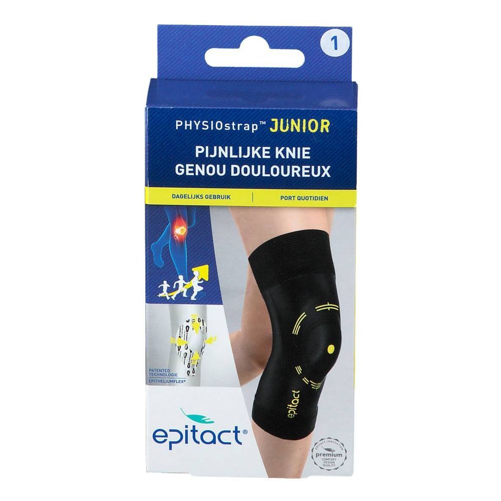 Epitact PhysioStrap Junior - Kniebrace - Maat 1 - 1 Stuk