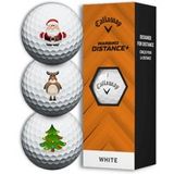 Callaway Golfball Warbird Weihnachtsgolfbälle Christmas Golfbälle 3er Set (1-St)