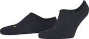 FALKE Keep Warm onzichtbar eenkleurig wol footies unisex blauw - maat 46-48