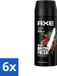 Axe Bodyspray Africa Mandarin & Sandalwood 6 x 150 ml