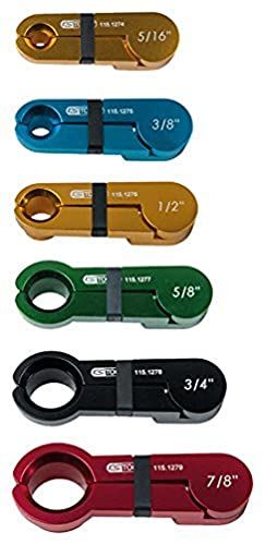KS Tools 115.1285 Set demontagegereedschap voor CLIC-leidingskoppelingen met veersluiting, 6-dlg