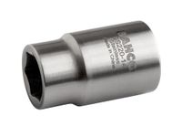1/4" Vaso Hex. Acero Inox 11
