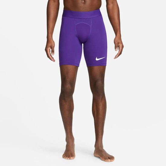 Nike Pro Dri-fit Strike Short Paars M Man
