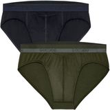 HOM Minislip Mini Briefs HO1 bleu marine-kaki