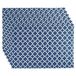 DII Rooster Tafelblad Collectie, Placemat Set, 13x19, Nautisch Blauw, 6-delig