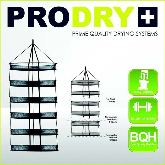 Garden High Pro PRODRY DROOGNET MODULABLE 75/6 - 75cm Diameter / 6 Lagen
