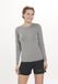 ELITE LAB Dames Trainingsshirt Lange Mouw Grijs Polyester/Elastaan S