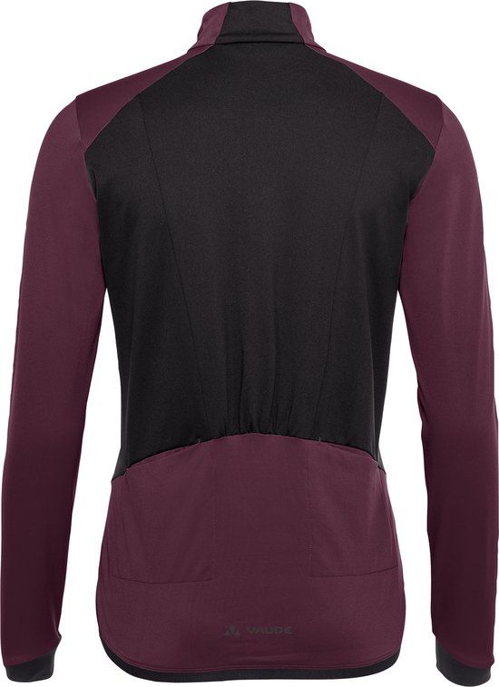 Vaude Posta Ls Tricot II T-shirt voor dames - Cassis - Maat 42 - Lange mouw - Dames - Herfst/Winter 2023