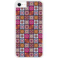 Apple iPhone SE Patchwork mandala Verstevigd hoesje met sublimatie bedrukking