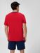 Ammann Pyjama kort ' Qatar ' donkerblauw / rood / oranjerood