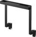 Yamazaki 1591 TOWER Floating Towel Hanger, black, Steel, 20 x 9~10 x 19.5 cm