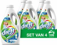 Dreft Vloeibaar Wasmiddel Ochtendfris 4 x 32 Wasbeurten 1,4 liter