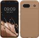 kwmobile telefoonhoesje geschikt voor Google Pixel 8a - Hoesje voor smartphone - Precisie camera uitsnede - In cappuccino