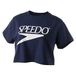 Speedo Vrouwen T-shirt korte mouw ronde hals Vintage Crop Top