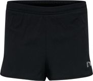 newline Dames Core Split Shorts Zwart Polyester Hardlopen