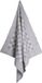 Sans marque Torchons gris grand carreau 70x70cm