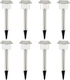 LUMI JARDIN ALESIA Set van 8 plantbare bakens op zonne-energie H39CM