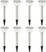 LUMI JARDIN ALESIA Set van 8 plantbare bakens op zonne-energie H39CM