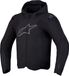 Alpinestars Zaca V2 waterdichte motorfiets textieljas - Zwart, S