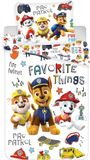 Paw Patrol Dekbedovertrek 100 x 135 cm - 40 x 60 cm Katoen Wit