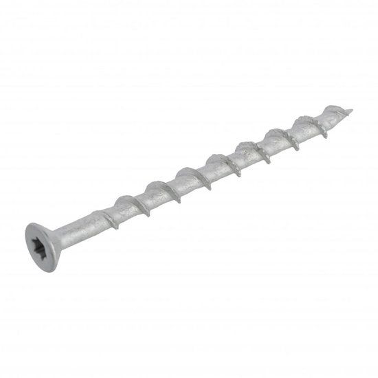 Proftec - Torx 30 Platverzonken Gasbetonschroeven - 8x100 - Verzinkt (25 stuks)