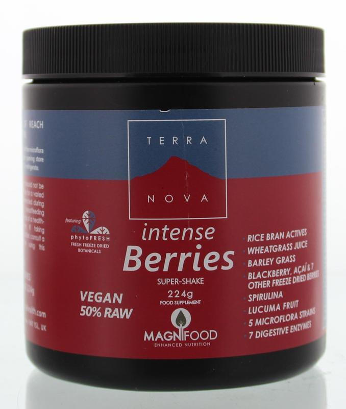 Terra Nova Intense berries super shake 224g