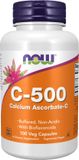 NOW Foods Vitamine C-500 Ascorbate de calcium-C - 100 Capsules