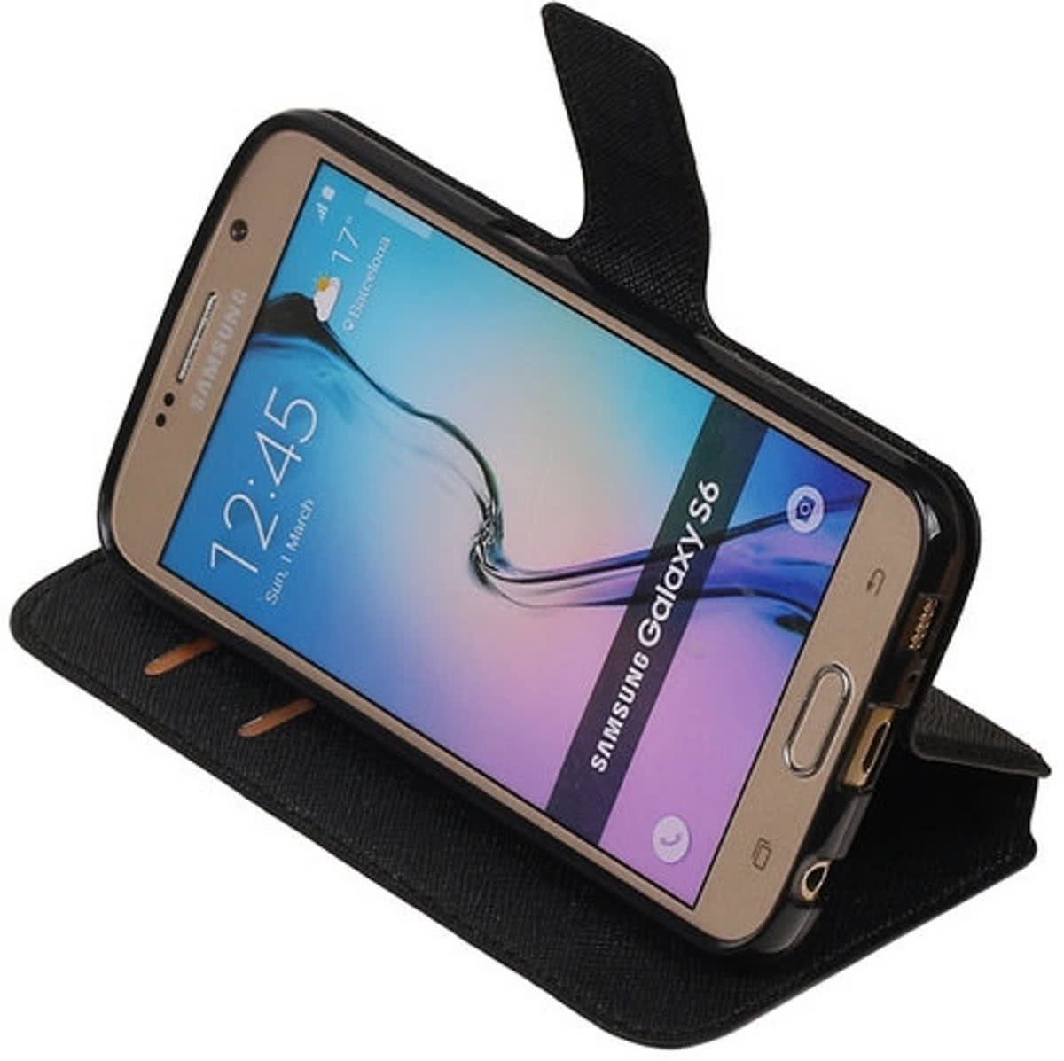 Best Cases Zwart Samsung Galaxy S6 TPU wallet case