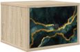 vidaXL Wandkastje WIJHE Sonoma Eiken 36 x 33 x 25 cm