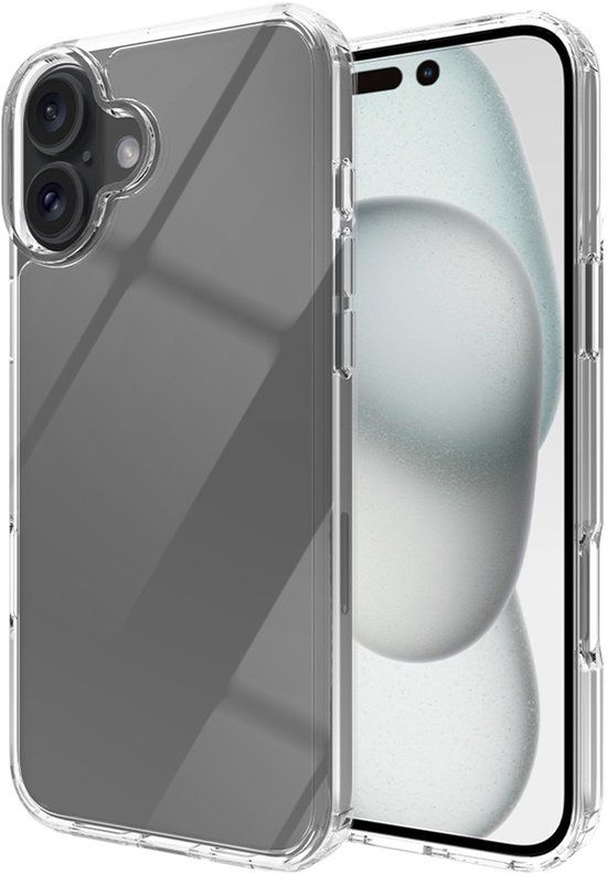 Accezz Xtreme Impact Backcover 2.0 - Transparant - Geschikt voor Apple iPhone 16 Plus