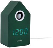 Karlsson Cuckoo LED Wekker - Groen - 9x9x15.8cm