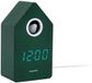 Karlsson Cuckoo LED Wekker - Groen - 9x9x15.8cm