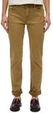 Superdry Slim Sateen Broek Bruin W28 X L30 Vrouw