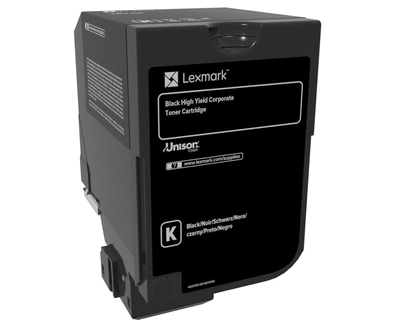 Lexmark 84C2HKE toner cartridge zwart voor CX725