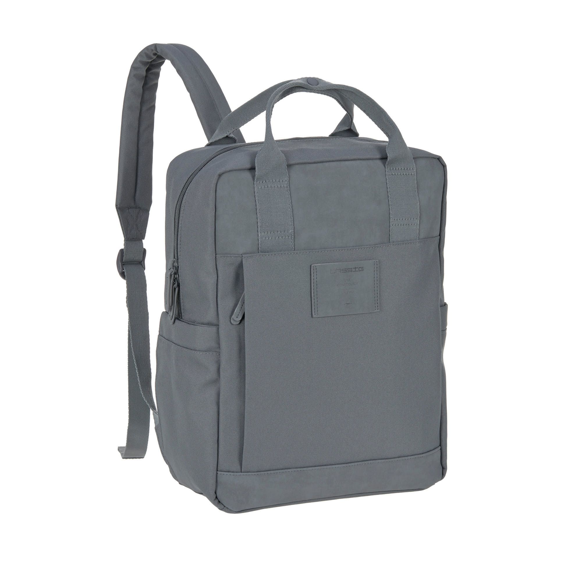 Lässig Green Label Vividal Backpack - Anthracite - Unisex - 16L - Recycled Polyester