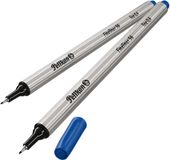 Pelikan Fijnlijnstift 0,4 mm Rood (2 stuks)