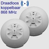 Enzo FITO Optische mini hittemelder 230V draadloos koppelbaar - 7900546