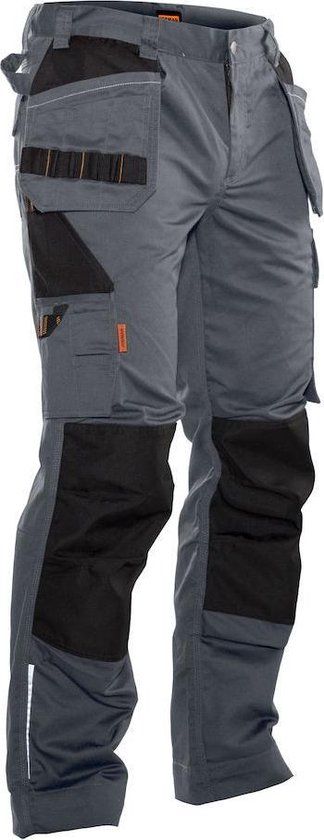 Jobman Practical 2322 Werkbroek Holsterpockets - Donkergrijs/Zwart - Maat 56 - Mannen