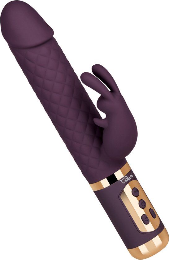 EIS Luxe parelvibrator met diamantpatroon, 23,5 cm